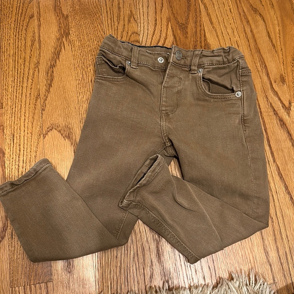 Brown Zara boys 2-3 skinny jeans